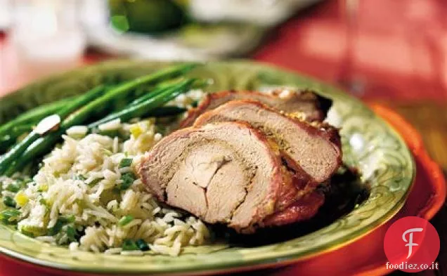 Filetto di maiale alla griglia con Pesto di Rosmarino