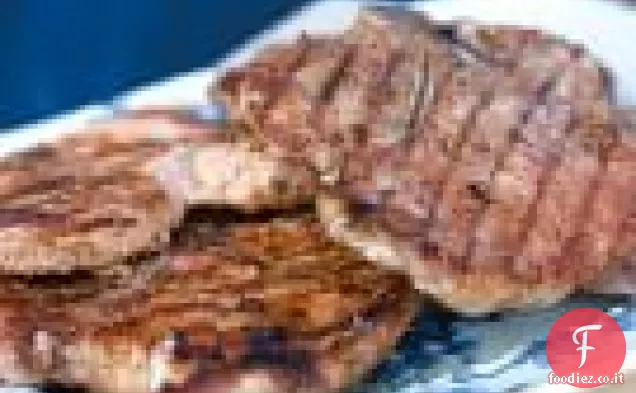 Braciole di maiale alla griglia a 5 spezie