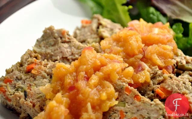 Detox pulito : polpettone di tacchino macinato