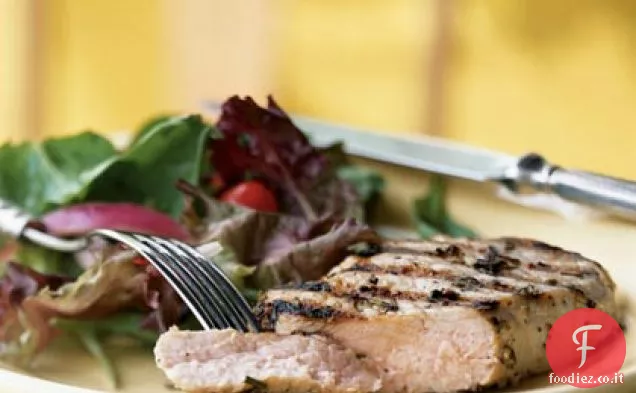 Braciole di maiale al finocchio