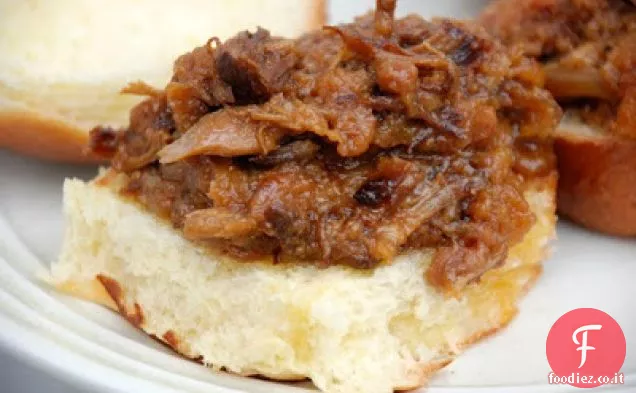 Pera e Cipolla dolce tirato maiale