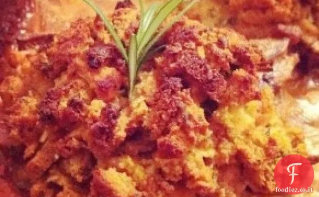 Braciole di maiale ripiene e croccanti non farcite