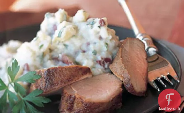 Filetto di maiale arrosto dolce e piccante