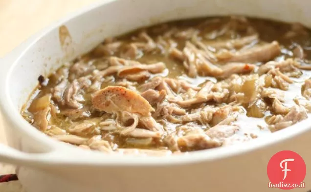 Maiale messicano tagliuzzato