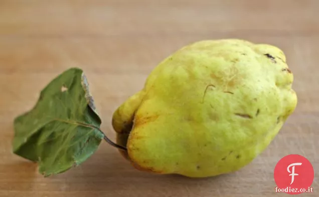 Maiale con cotogna in camicia e un Pilaf di zucchine