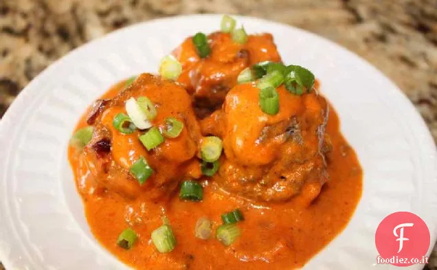 Lombo di maiale tempestato di aglio