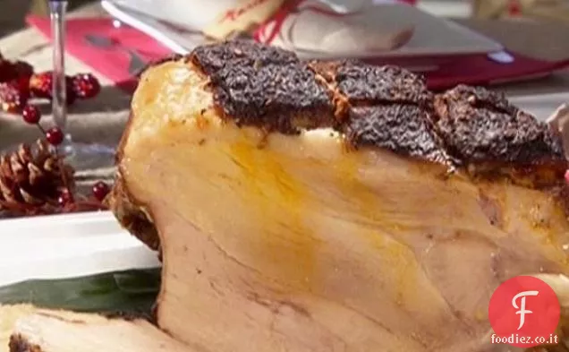 Coscia di maiale arrosto cubana: Pernil