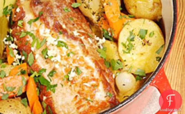 Arrosto di maiale di nonna Barbe
