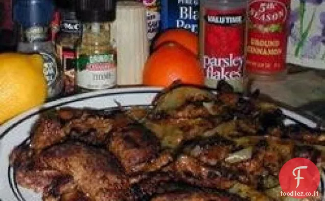 Fegato di vitelli con Sherry