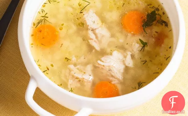 Zuppa di pollo di base