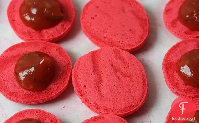 Macarons di ketchup