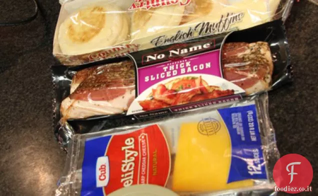 Facile panino colazione grassa