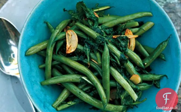 Fagiolini e rucola