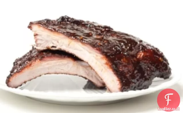Le costolette per barbecue dello chef Rocco Dispirito
