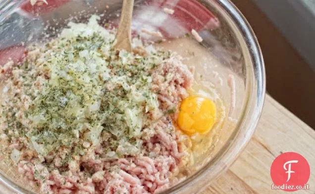 Polpette di pollo in agrodolce