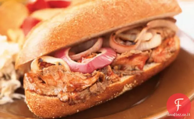 Panini alla bistecca alla brace