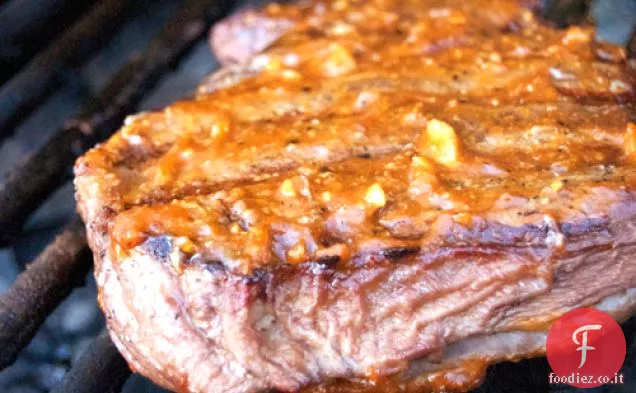 Aglio verde Cile salsa barbecue