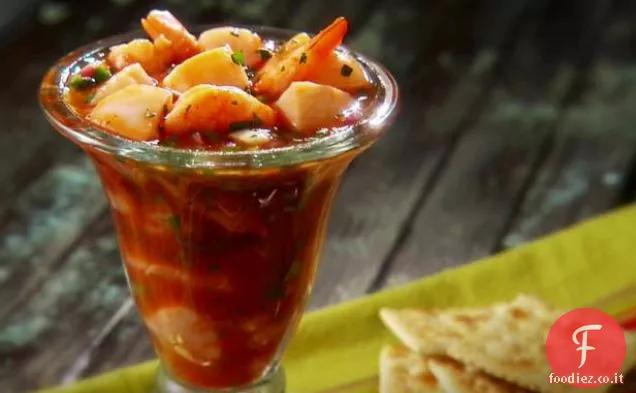 Estate Capesante e gamberetti Coctel