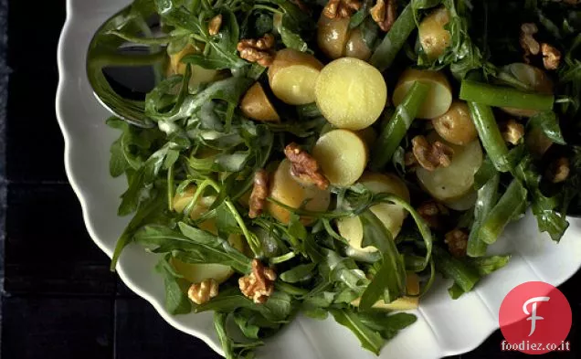 Insalata di rucola, patate e fagiolini