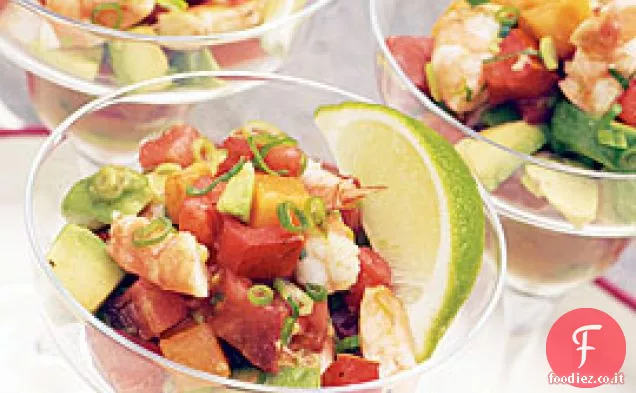 Gamberi alla griglia