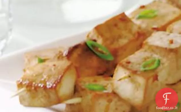Saté di tofu indonesiano