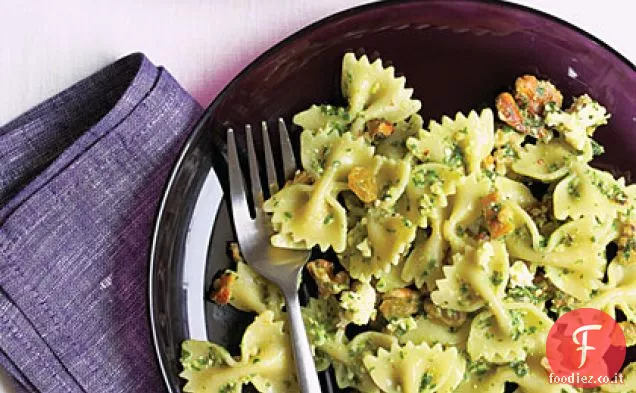 Rucola-Pesto di Noci Farfalle