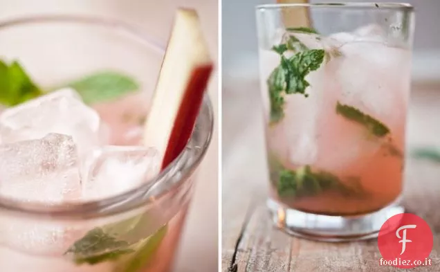 Mojito di rabarbaro