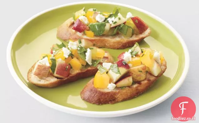 Rucola, Pomodoro giallo e salsa nettarina