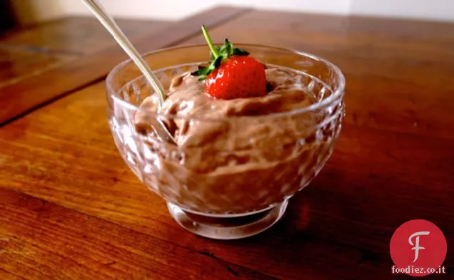 Gelato al cioccolato senza latticini