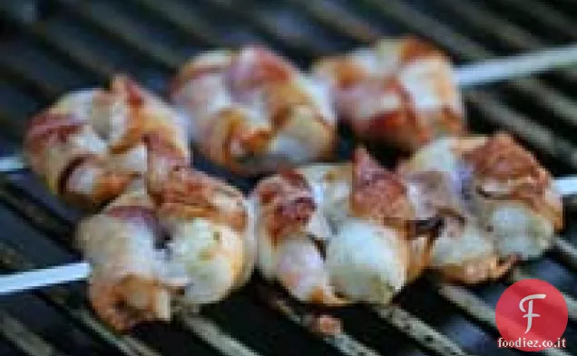 Chipotle Lime Bacon - avvolto Gamberetti