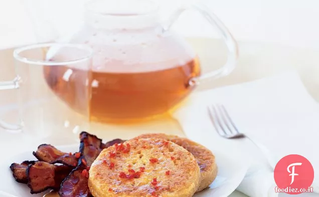 Crumpets con Pancetta