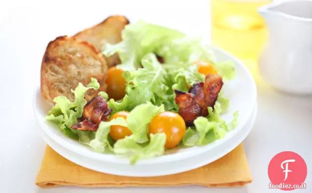 Insalata Blt con Pancetta Vinaigrette