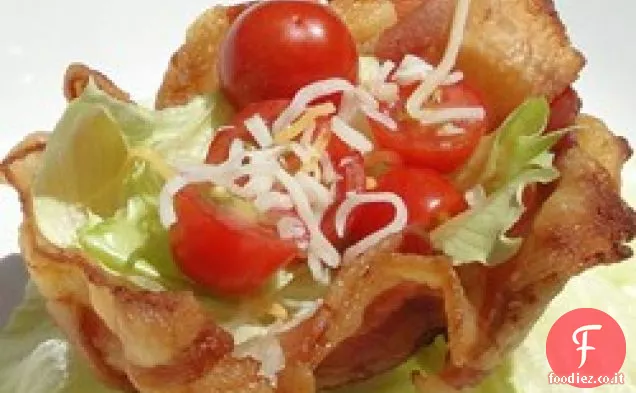 Ciotole di pancetta BLT
