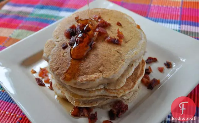 Frittelle di pancetta di mele