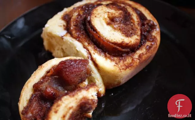 Involtini di pancetta e cannella
