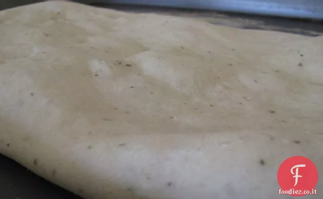 Pizza alla griglia di pollo, pancetta e spinaci