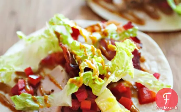 Impacchi di pollo con pancetta all'aglio