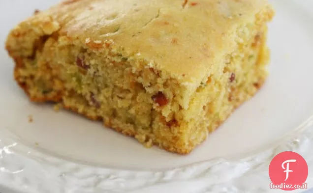 Pancetta Cheddar Chipotle Pane di mais