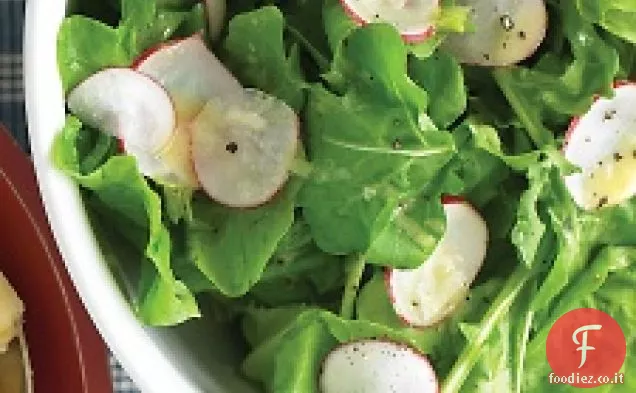 Insalata di rucola e ravanello