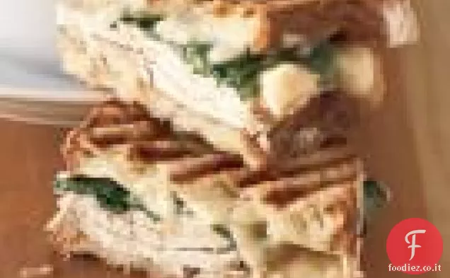 Tacchino e Rucola Panini con Gruyère