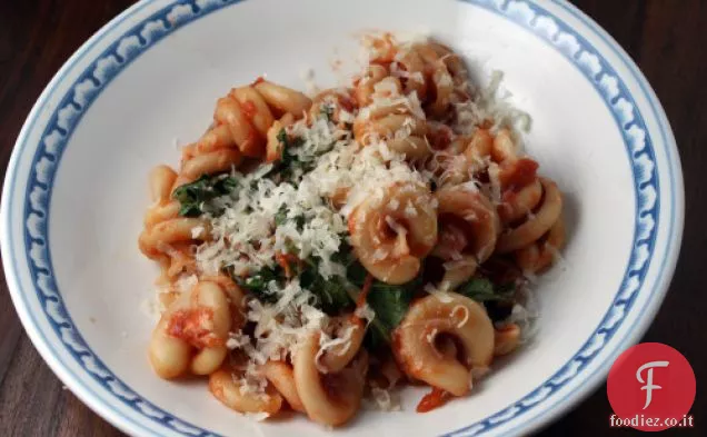 Pasta Con Salsa di Pomodoro e Rucola
