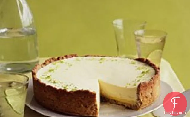 Crostata al lime e pistacchio