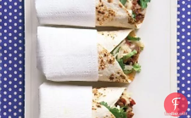 Burritos di manzo e patate