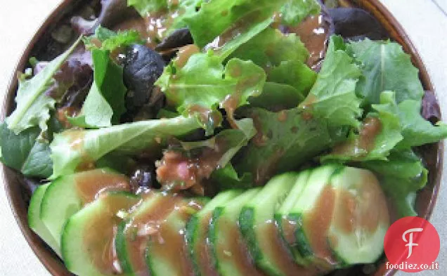 Verdi primaverili con Vinaigrette al Dragoncello balsamico