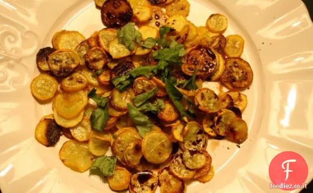 Squash Chips con Basilico e Balsamico Pioggerellina
