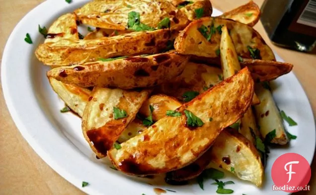 Patatine al forno balsamico