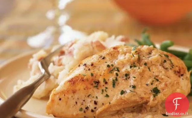 Pollo con salsa di aceto di sherry