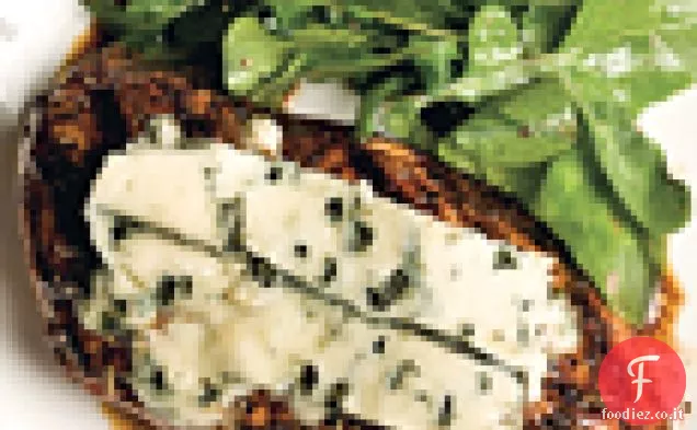 Pollo balsamico alle erbe con formaggio blu