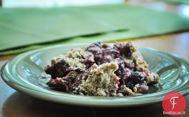 Crumble di bacche balsamiche