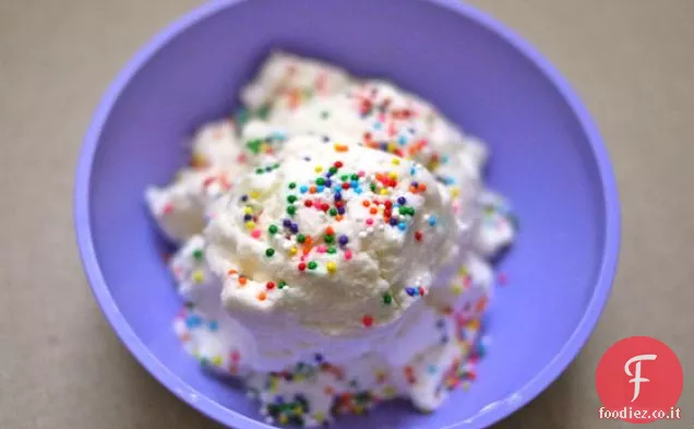 Crema di neve alla vaniglia
